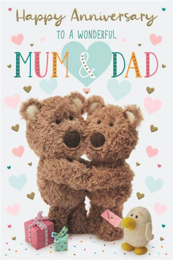 Picture of HAPPY ANNIVERSARY MUM & DAD CARD